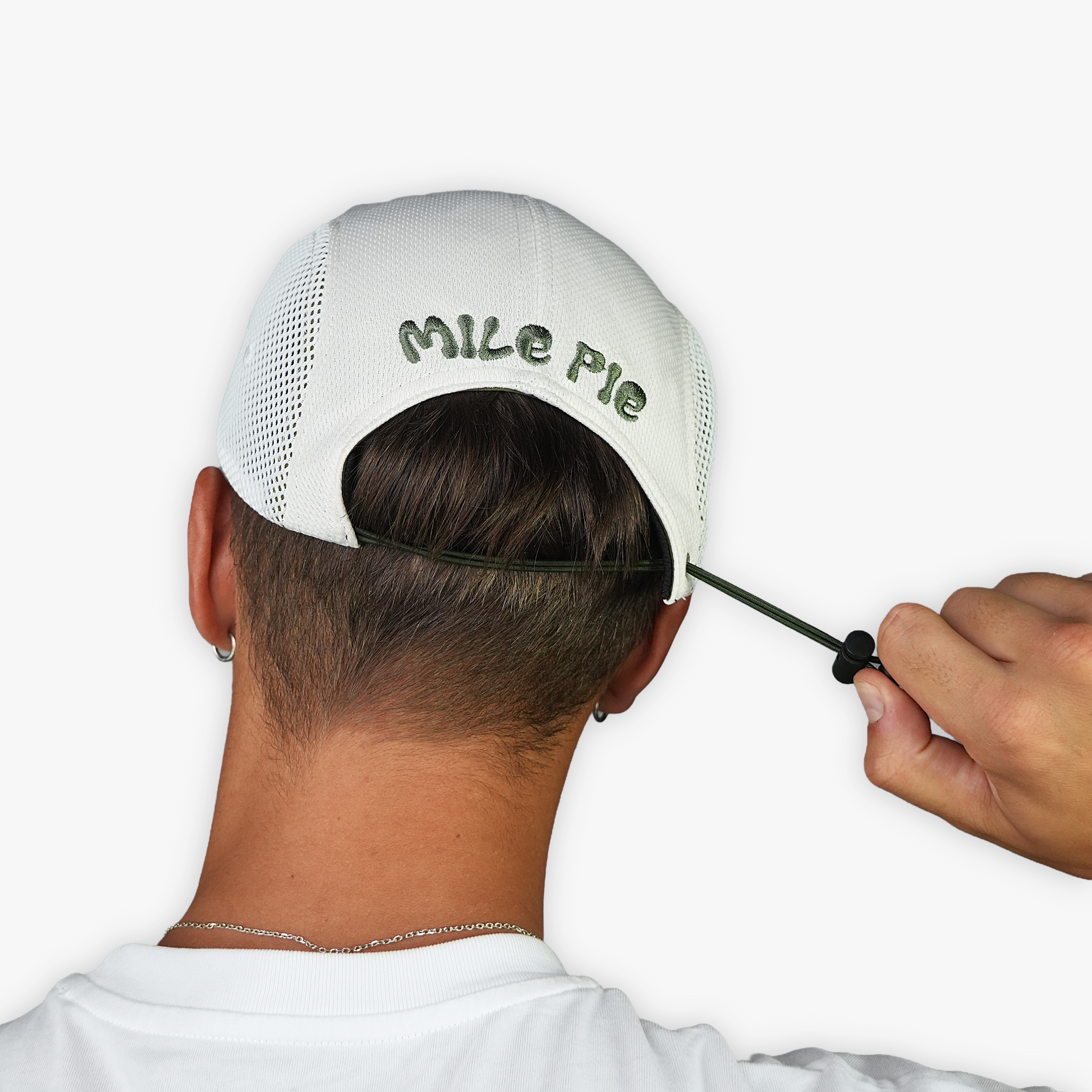 Running Cap - White