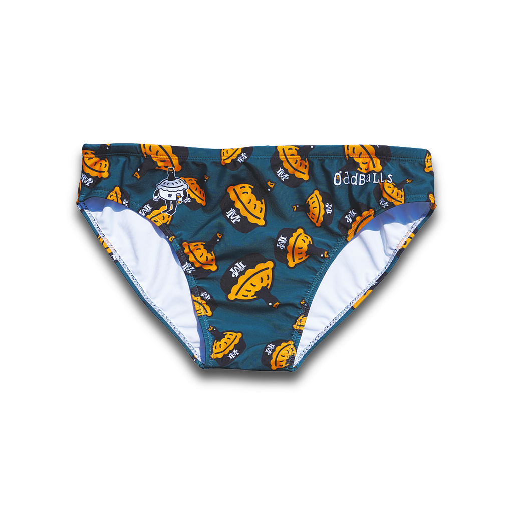 Mile Pie x Oddballs Swimmers - Green