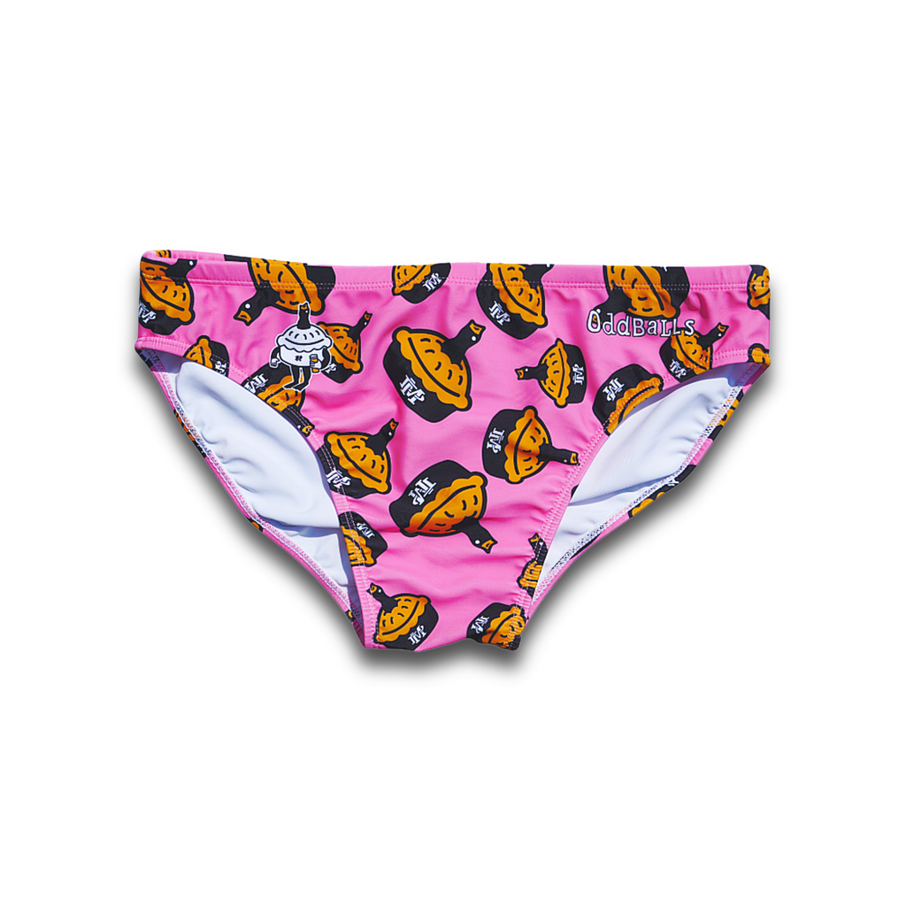 Mile Pie x Oddballs Swimmers - Pink