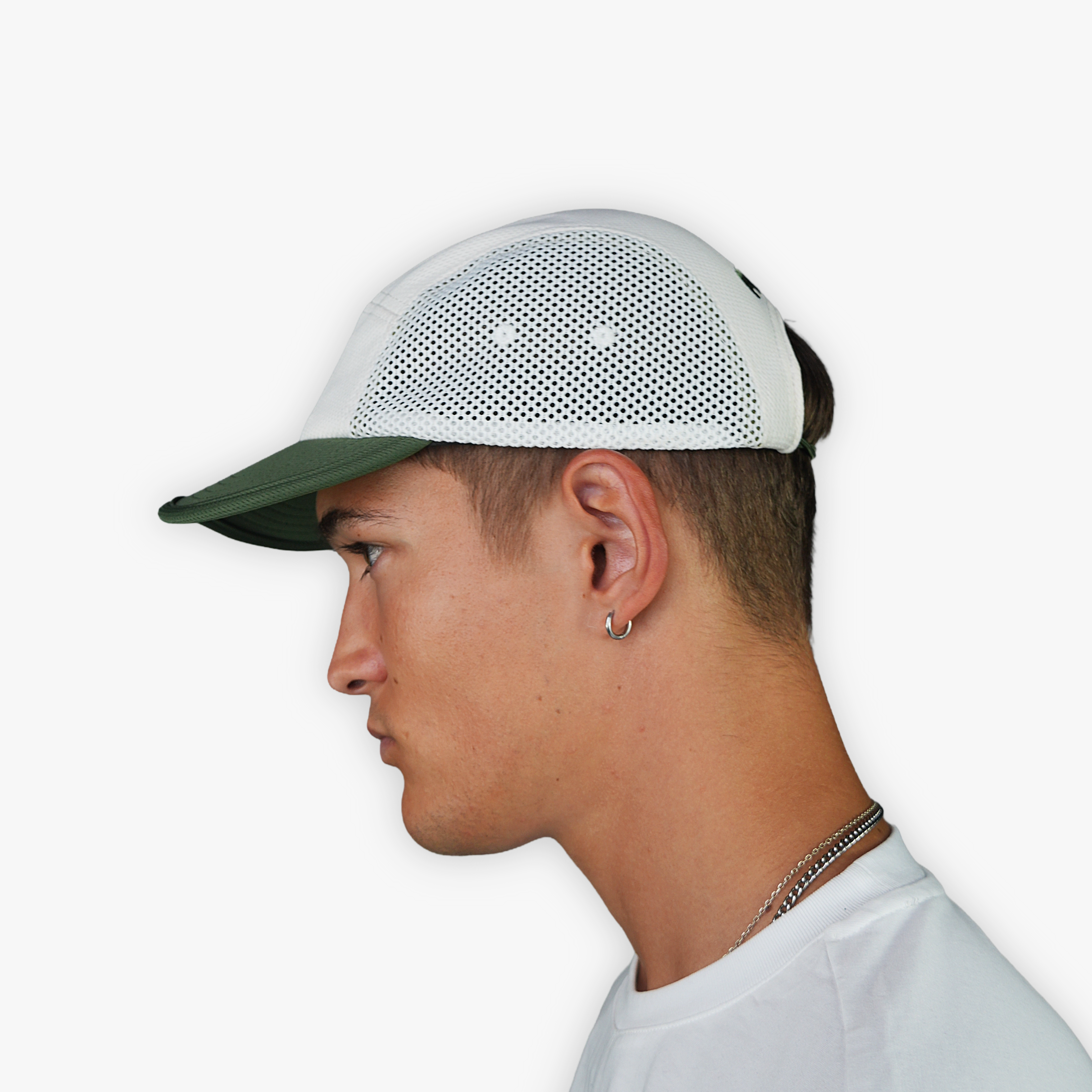 Running Cap - White