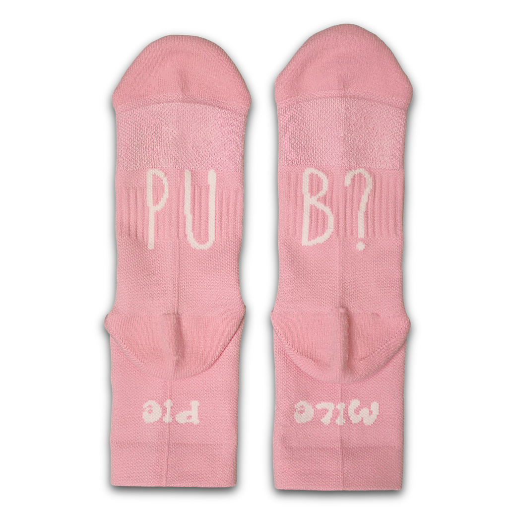 PUB? Run Socks - Pink