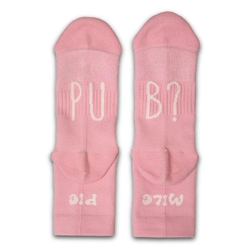 PUB? Run Socks - Pink