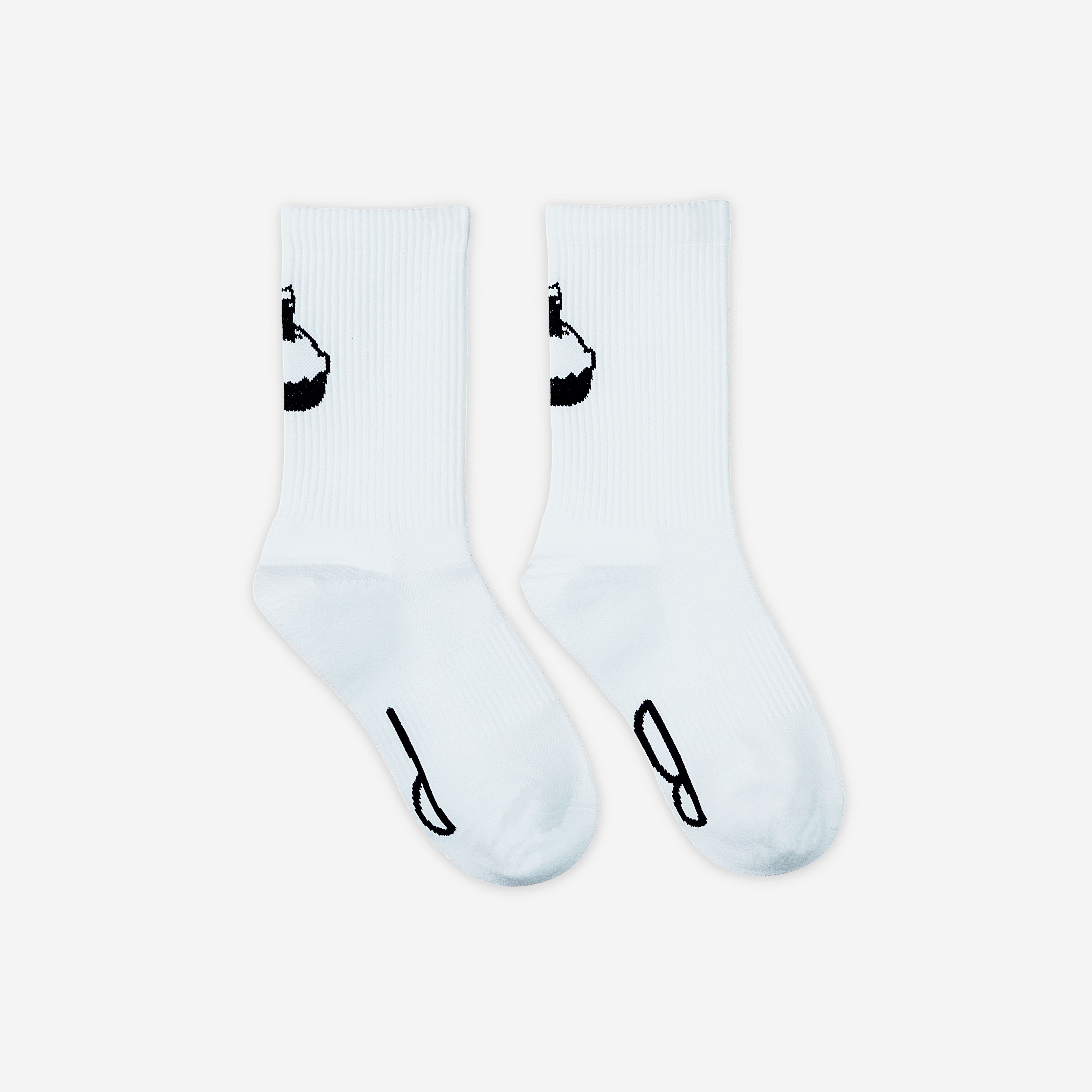 PUB? Tech Sock  - White