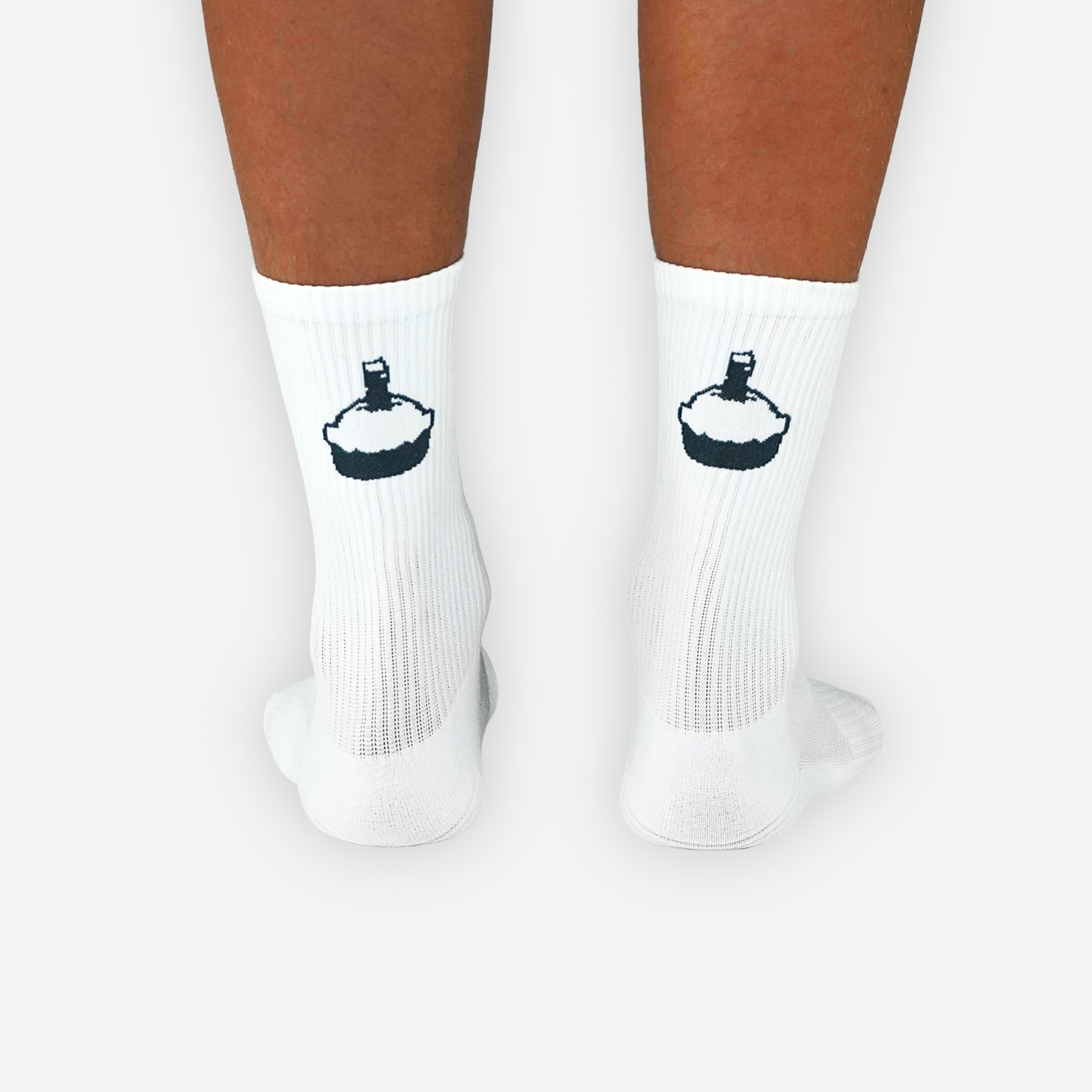 PUB? Tech Sock  - White