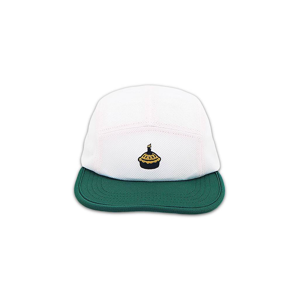 Running Cap - Green/ White