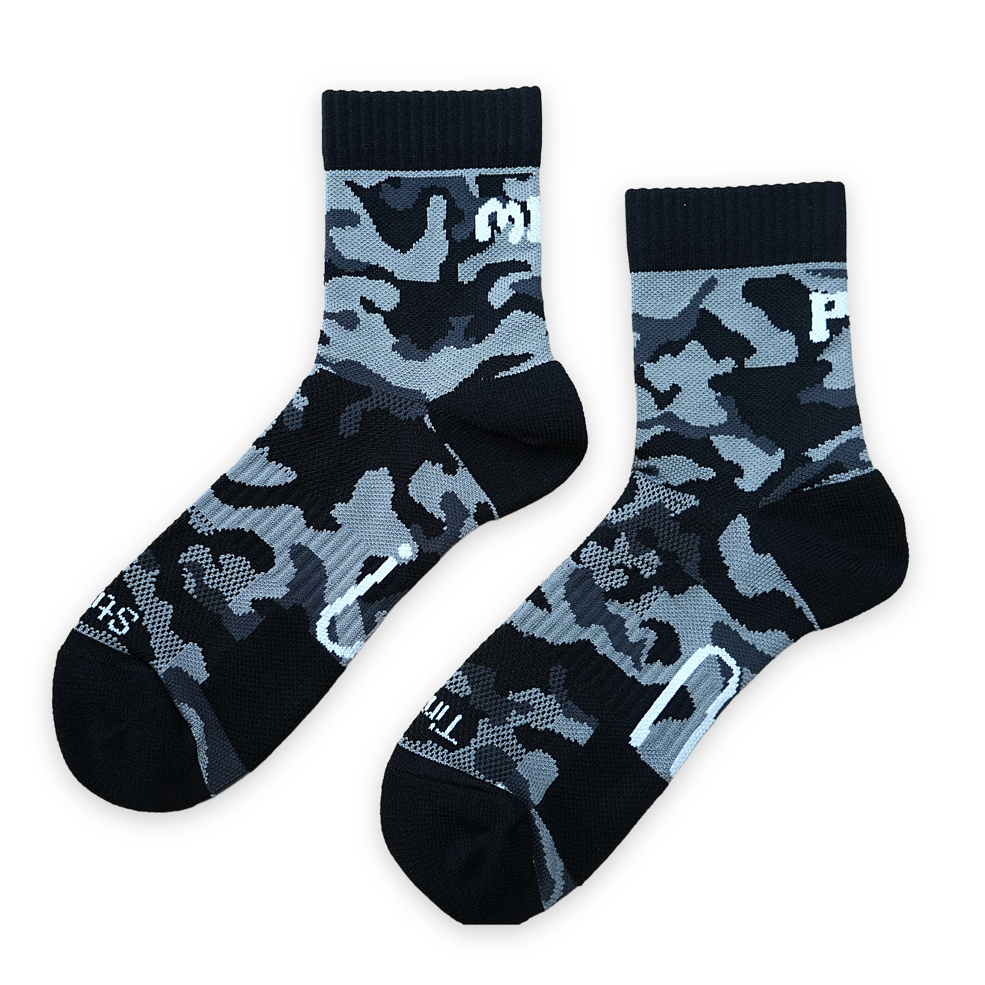 PUB? Run Socks - Black Camo