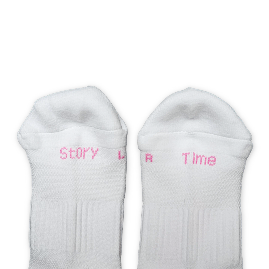 PUB? Run Socks - White