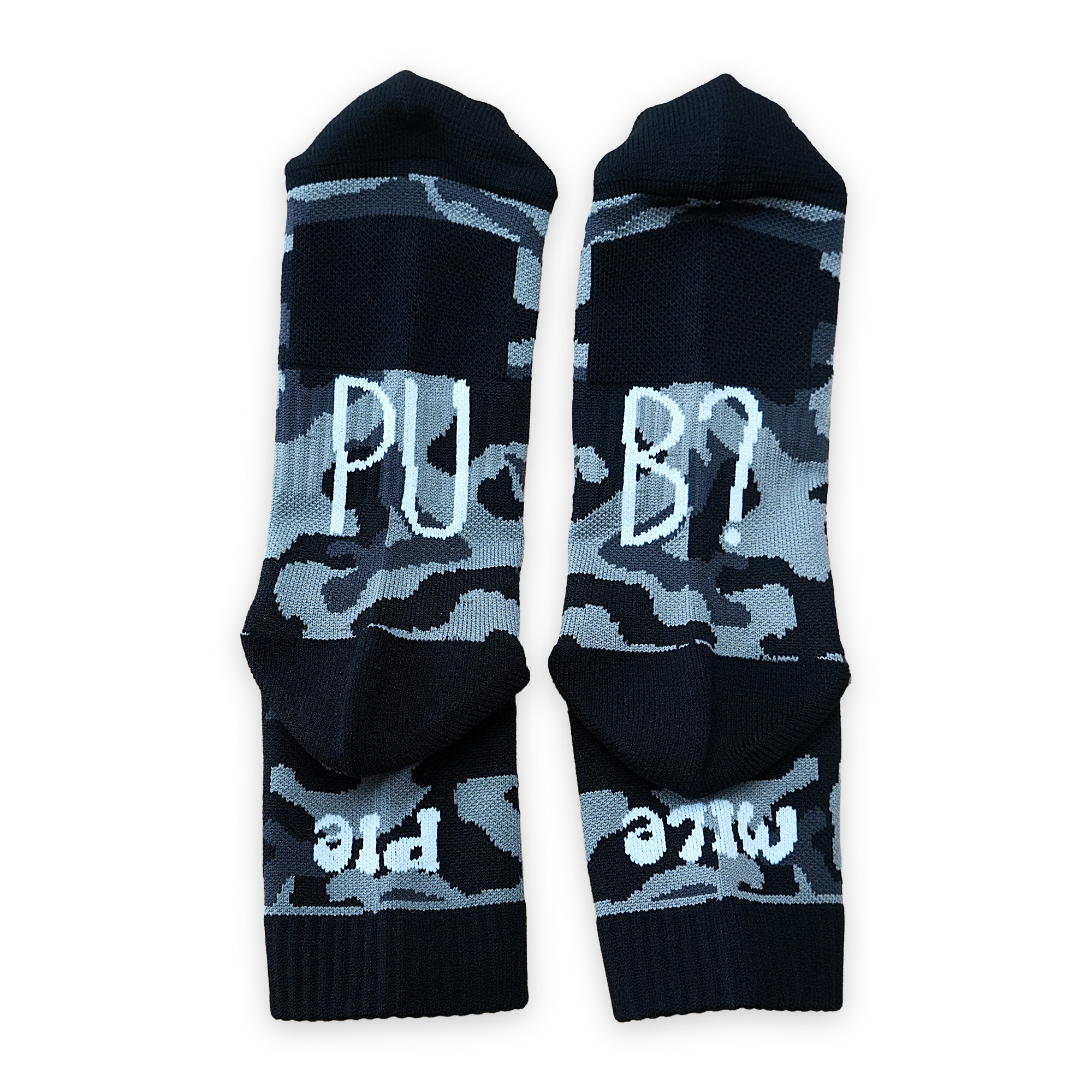 PUB? Run Socks - Black Camo